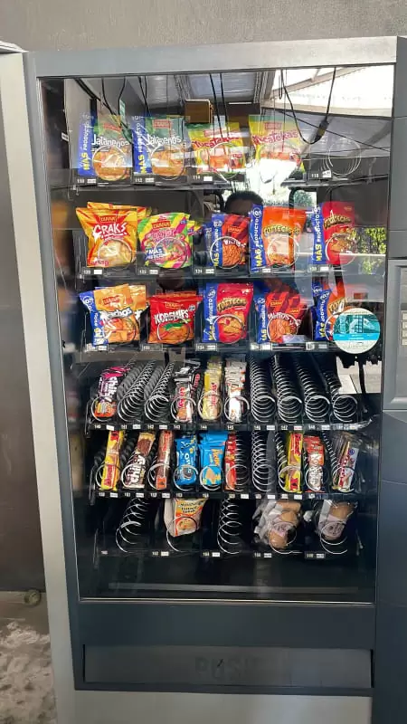 Venta de máquina de snacks