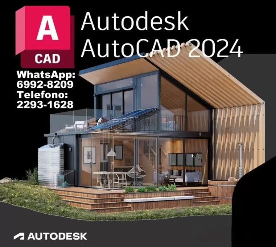 $150.00 Licencias para Autodesk AutoCAD 2024 en español e inglés. Para Windows
